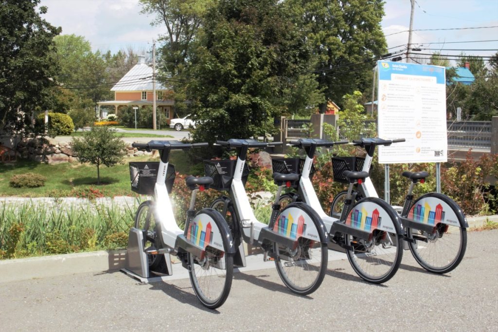Vélo électrique du réseau Bewegen à Saint-Charles-sur-Richelieu